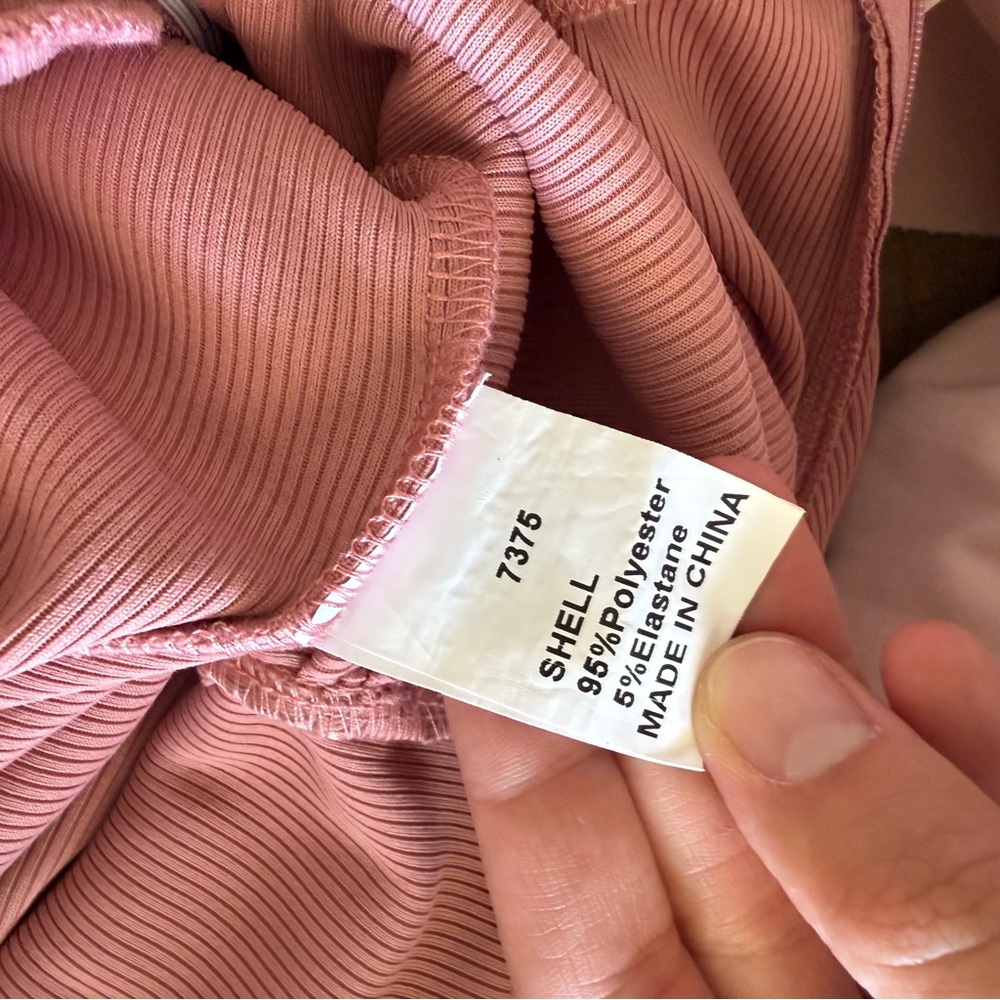 BTFBM Pink Ribbed Romper - Picture 5 of 5